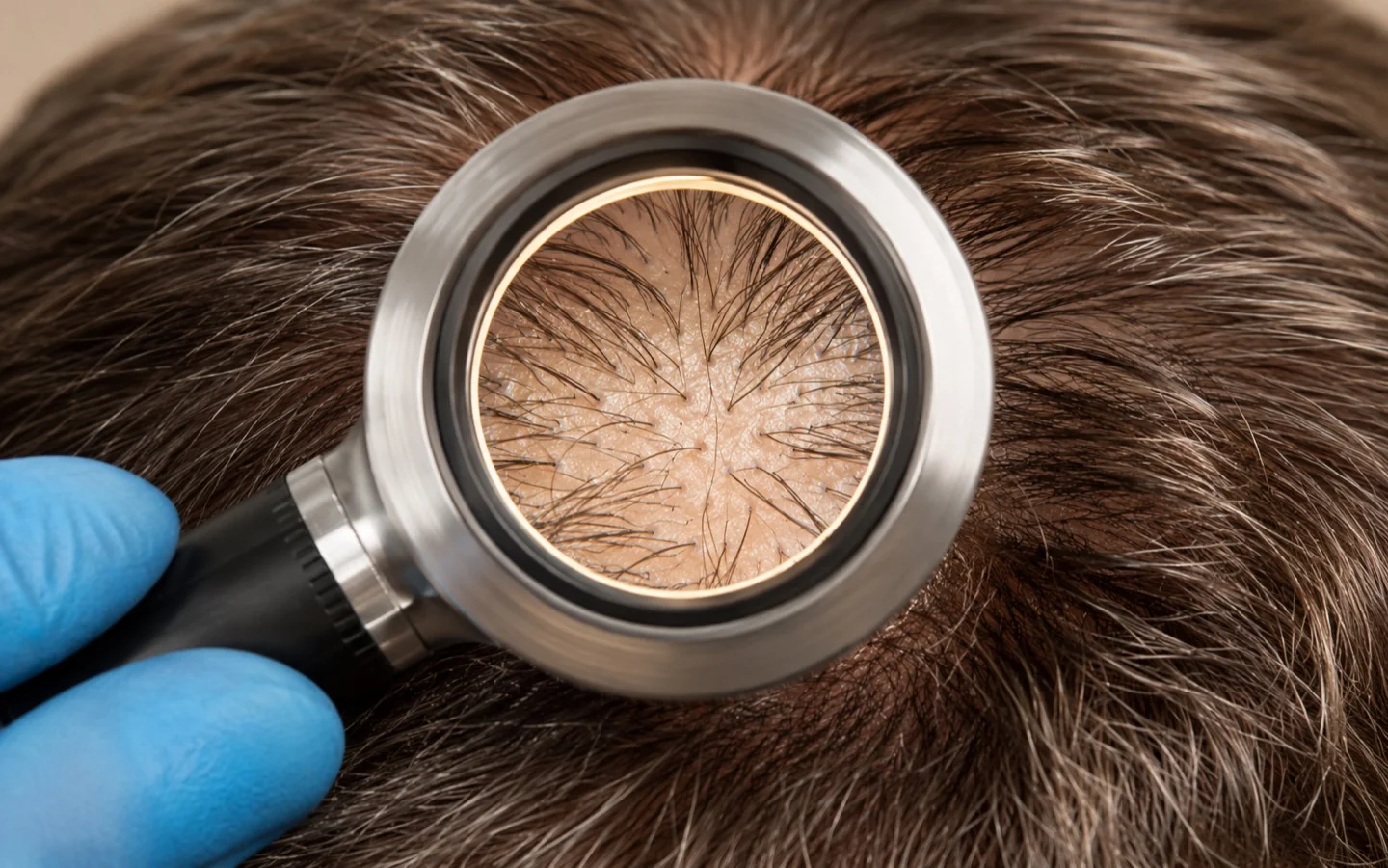 Trichoscope evaluation detail